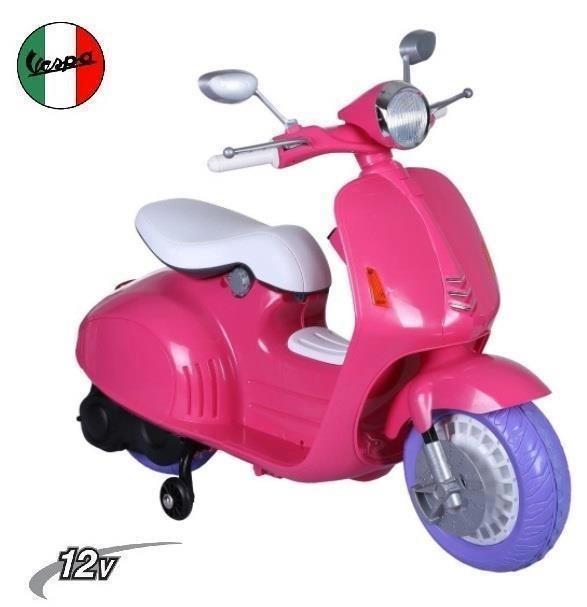 Vespa Scooter 12V - Kleur:Roze ***NIEUW***, Kinderen en Baby's, Speelgoed | Buiten | Accuvoertuigen, Nieuw, Ophalen of Verzenden