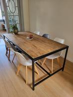 Eetkamertafel, Huis en Inrichting, Ophalen, 100 tot 150 cm, 200 cm of meer, Zo goed als nieuw