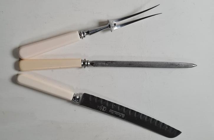 Flèche large sculptée Sheffield - COUVERTS en zylonite, Collections, Objets militaires | Général, Armée de terre, Enlèvement ou Envoi