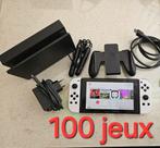 Console nintendo switch avec 100 jeux, Ophalen of Verzenden, Zo goed als nieuw