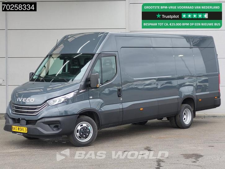 Iveco Daily 35C21 3.0L Automaat 210PK L3H2 2025-Model Dubbel, Auto's, Bestelwagens en Lichte vracht, Bedrijf, Te koop, Achteruitrijcamera