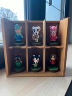 6 x Amiibos Animal Crossing avec support., Comme neuf, Enlèvement ou Envoi
