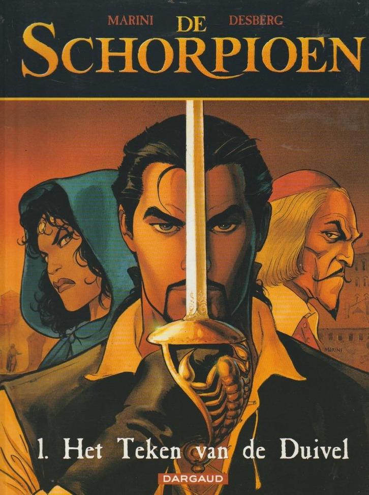 Strip - De Schorpioen nr. 1 - Het teken van de duivel., Boeken, Stripverhalen, Verzenden