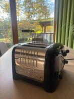 Broodrooster Dualit Lite Gloss 4-slot Zwart, Ophalen, Gebruikt, Uitneembare kruimellade