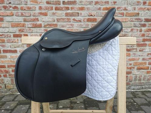 Springzadel BR Jos Lansink 17.5 inch, Dieren en Toebehoren, Paarden en Pony's | Zadels, Gebruikt, Springen, Ophalen
