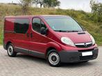 Opel Vivaro 2.0CDTi Double Cabine 5Places Utulitaire, Autos, Camionnettes & Utilitaires, Rouge, Achat, 6 portes, Electronic Stability Program (ESP)