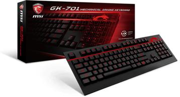 msi GK-701 qwerty MECHANICAL GAMING KEYBOARD beschikbaar voor biedingen