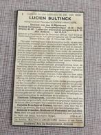 Oorlogsslachtoffer Bultinck Meulebeke +concentratiekamp 1944, Envoi, Image pieuse