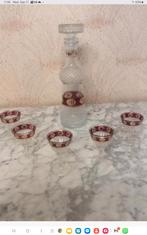 Vintage Kristalen Liqueur Set, Enlèvement