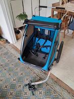 Fietskar Thule Coaster XT blauw, Fietsen en Brommers, Ophalen, Gebruikt, Opvouwbaar, Thule