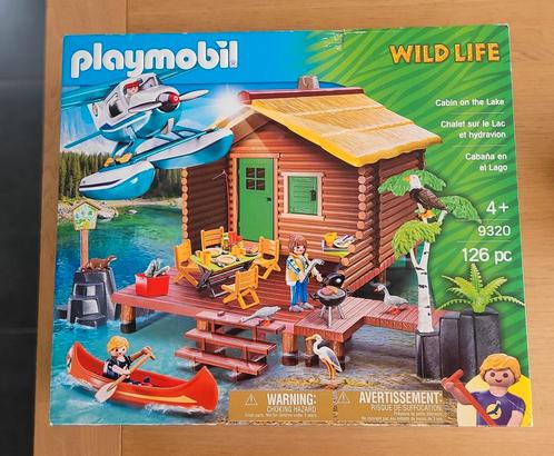 Playmobil Blokhut bij het meer - 9320, Kinderen en Baby's, Speelgoed | Playmobil, Zo goed als nieuw, Ophalen