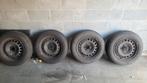 Winter banden met velgen, Auto diversen, Wieldoppen, Ophalen of Verzenden, Zo goed als nieuw