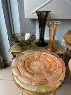4 stuks art-deco glaswerk vazen VSL, Ophalen