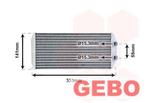 Citroen Berlingo 2008 T/M 2018 Radiator Kachel 6448S6, Auto-onderdelen, Ophalen of Verzenden, 6 maanden garantie, Nieuw, Citroën