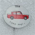 SP1157 Speldje 1964 Ford Anglia rood, Collections, Broches, Pins & Badges, Utilisé, Enlèvement ou Envoi