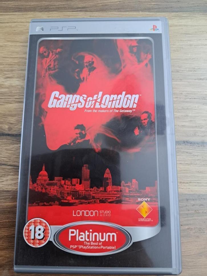 Gangs of London Playstation Portable (PSP) PAL CIB, Games en Spelcomputers, Games | Sony PlayStation Portable, Zo goed als nieuw