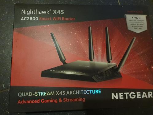 NETGEAR R7800 — Nighthawk X4S AC2600 Smart WiFi-router, Computers en Software, Routers en Modems, Zo goed als nieuw, Router, Ophalen