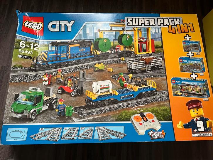 Lego city super pack 4 in 1, Kinderen en Baby's, Speelgoed | Duplo en Lego, Gebruikt, Lego, Complete set, Ophalen