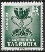Spanje 1968 - Yvert 1534 - Verplichte taks Valencia (ST), Timbres & Monnaies, Timbres | Europe | Espagne, Affranchi, Envoi