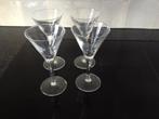 Aperitiefglaasjes, Ophalen of Verzenden, Gebruikt, Borrel- of Shotglas