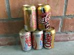 Coca-Cola blikjes usa 5st diet cafeïne vrij, Verzenden, Gebruikt, Verpakking