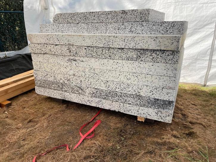 Vloerisolatie 20m2 EPS Tempex platen 13cm 130mm, Doe-het-zelf en Bouw, Isolatie en Afdichting, Zo goed als nieuw, Vloerisolatie