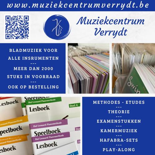 bladmuziek, Muziek en Instrumenten, Bladmuziek, Nieuw, Drums of Percussie, Gitaar, Basgitaar, Piano, Keyboard, Saxofoon, Accordeon