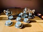 Tinnen koffie- en theeservies, Antiquités & Art, Antiquités | Services (vaisselle) complet, Enlèvement