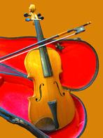 Antieke viool & bijbehorende koffer (barokstijl)., Antiek en Kunst, Ophalen