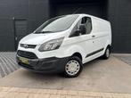 Ford transit Custom - 3 zit - btw inclusief, Auto's, Voorwielaandrijving, Stof, 4 cilinders, Wit