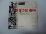 Curiosa LP " Le Temps Que Nous Vivons Numéro 1 anno 1958., 12 pouces, Utilisé, Enlèvement ou Envoi