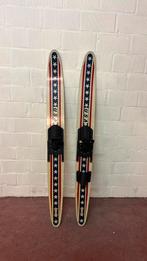Retro waterski’s, Watersport en Boten, Ophalen, Gebruikt, 130 tot 160 cm, Waterski's