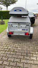 Remorque fermée avec coffre, Autos : Divers, Coffres de toit, Enlèvement ou Envoi, Comme neuf