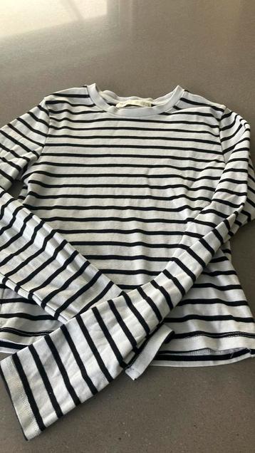 Longsleeve Pull& Bear, m158, Enfants & Bébés, Enlèvement ou Envoi, Utilisé, Fille, Chemise ou À manches longues