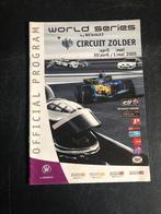 programma World Series Renault 2005 circuit Zolder Alonso, Verzamelen, Ophalen of Verzenden