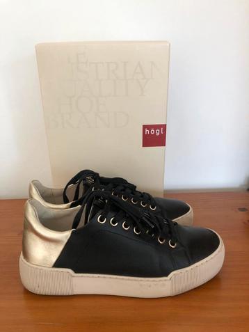 Hogl Blade sneakers - zwart met gouden accenten beschikbaar voor biedingen