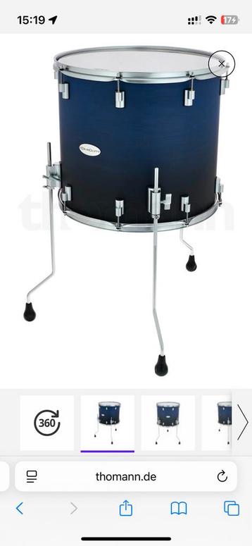 18”x16” floor tom - Drumcraft