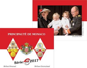 Monaco BU set 0,01 cent tot 2 euro 2017