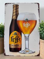 Metalen reclamebord Leffe, Verzamelen, Ophalen of Verzenden, Leffe