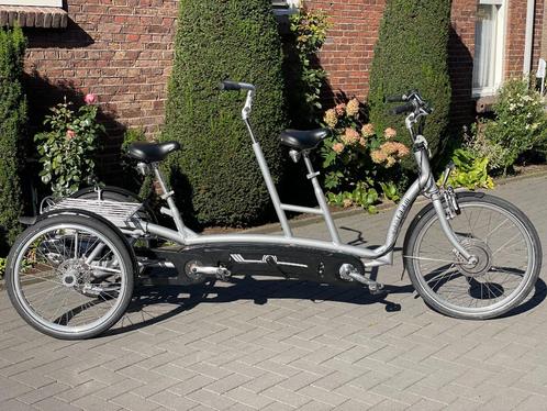 Van Raam Twinny Plus Driewiel Tandem - Silent Elektro, Vélos & Vélomoteurs, Vélos | Tricycles, Comme neuf, Enlèvement ou Envoi