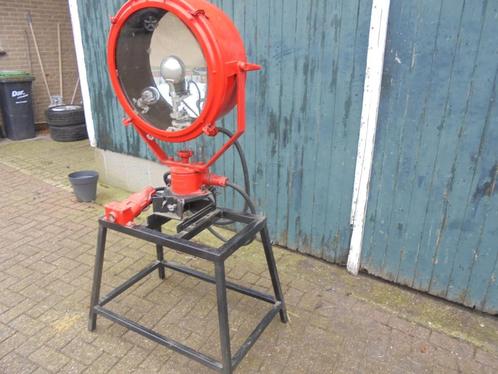 Antieke lamp, schijnwerper, verstraler, zoeklicht, lamp., Antiek en Kunst, Antiek | Verlichting, Ophalen