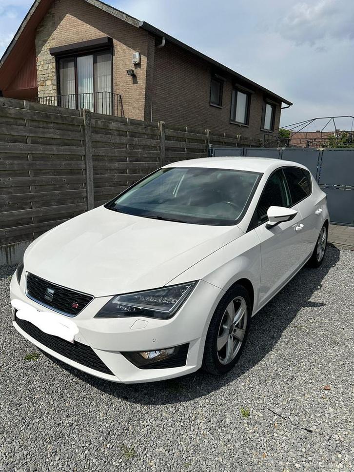 SEAT LEON FR 1.4 ACT 150PK 2016 Wit, Auto's, Seat, Particulier, Leon, ABS, Adaptieve lichten, Airbags, Airconditioning, Alarm