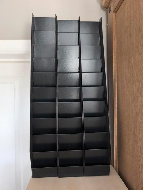 3 présentoirs métalliques de rangements, Handtassen en Accessoires, Overige Accessoires, Gebruikt, Ophalen
