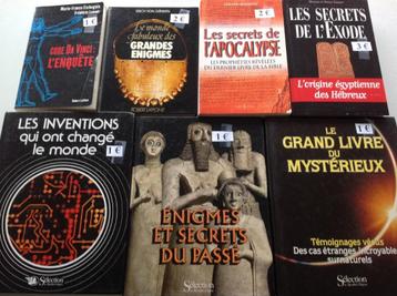 40 tal Franstalige boeken (wetenschappen, koken en andere) beschikbaar voor biedingen