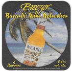 bierviltje 1st Bakardi breezer, Envoi