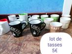 Lot de tasses
