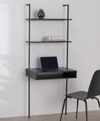 SOLOM Design wandbureau met planken, Huis en Inrichting, Ophalen, Gebruikt, Bureau