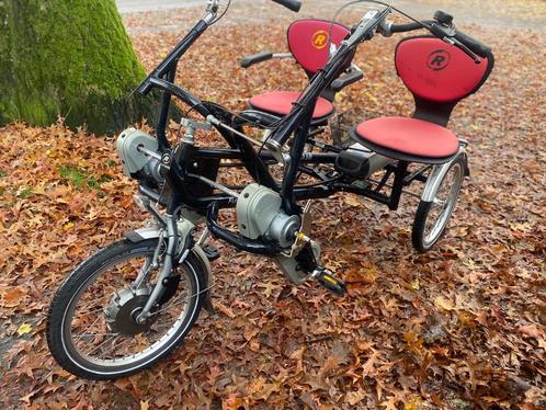 Electrische Duofiets Van raam Fun to Go Silent motor, Fietsen en Brommers, Fietsen | Driewielfietsen, Gebruikt, Ophalen of Verzenden