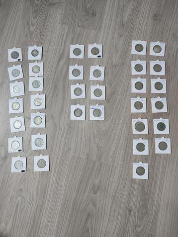 20 fr België zilveren munten