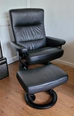 Zetel Stressless leder, Ophalen, Gebruikt